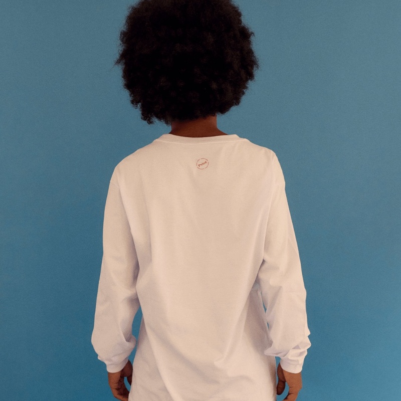 Camiseta Manga Longa Prive Regarder Branco